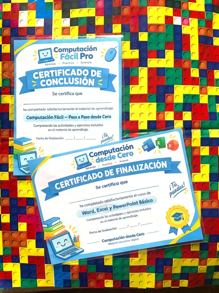 Bono 6 - Certificado de Reconocimiento